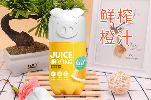 旺仔鮮V補給小豬果汁鮮榨橙汁復(fù)合果汁飲料280ml 旺仔鮮V補給小豬果汁鮮榨橙汁復(fù)合果汁飲料280ml
