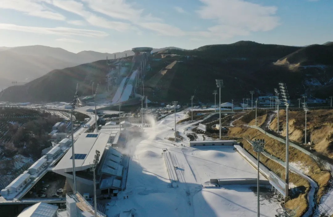 衛(wèi)星見證，這里如何變身“冬奧小城”