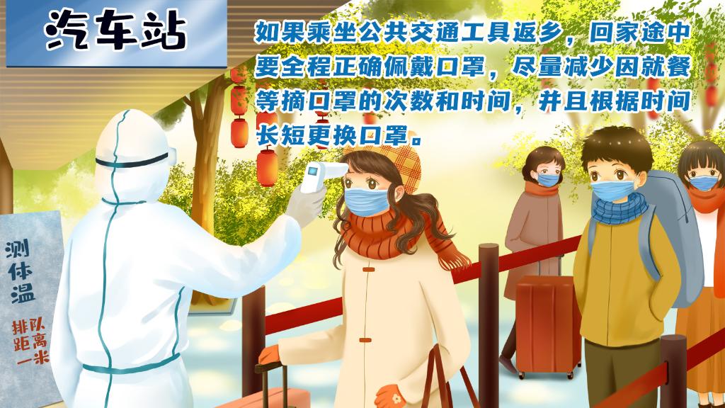 春運進行時，人在旅途如何做好防護？