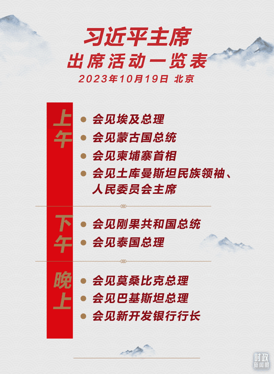 時(shí)政新聞眼丨高峰論壇圓滿成功，習(xí)近平密集會(huì)見(jiàn)傳遞清晰信號(hào)