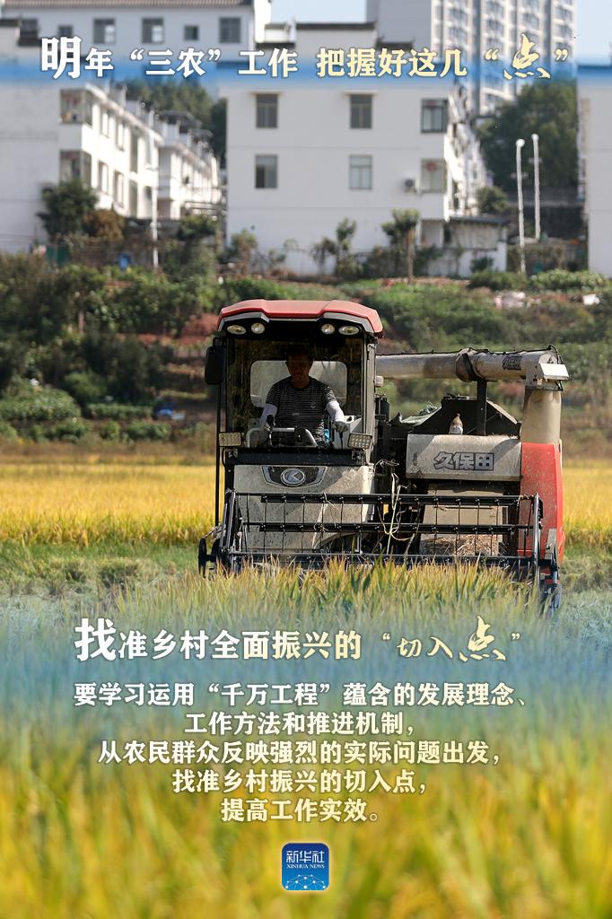 明年“三農(nóng)”工作，這幾個(gè)“點(diǎn)”要把握好