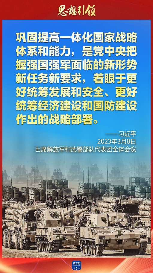 思想引領(lǐng)｜兩會上，習(xí)主席這樣談強軍之路