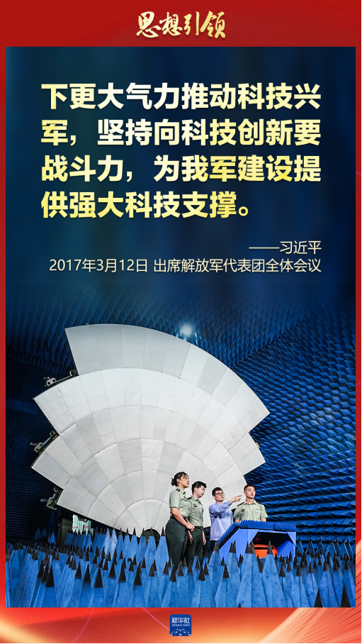 思想引領(lǐng)｜兩會上，習(xí)主席這樣談強軍之路