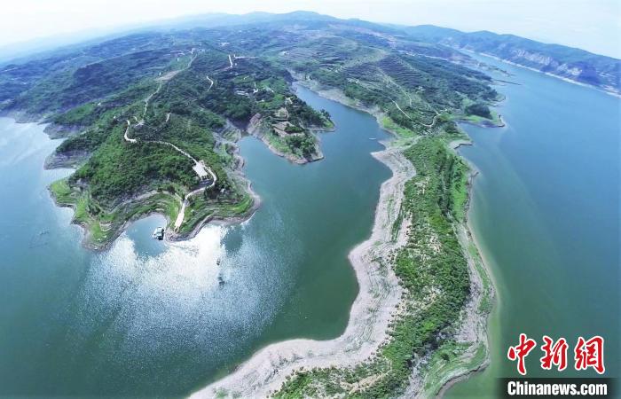 圖為航拍生態(tài)園現(xiàn)狀?！●T華 攝