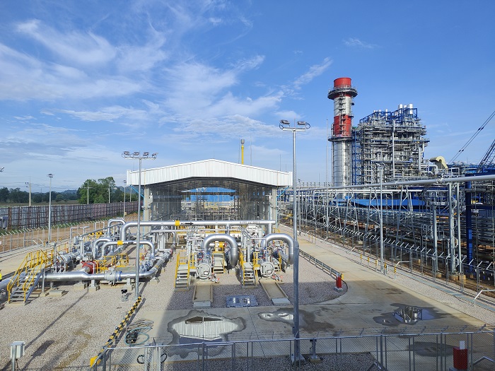 泰國新崗天然氣管道項目計量調(diào)壓站。卡瑪萊 攝