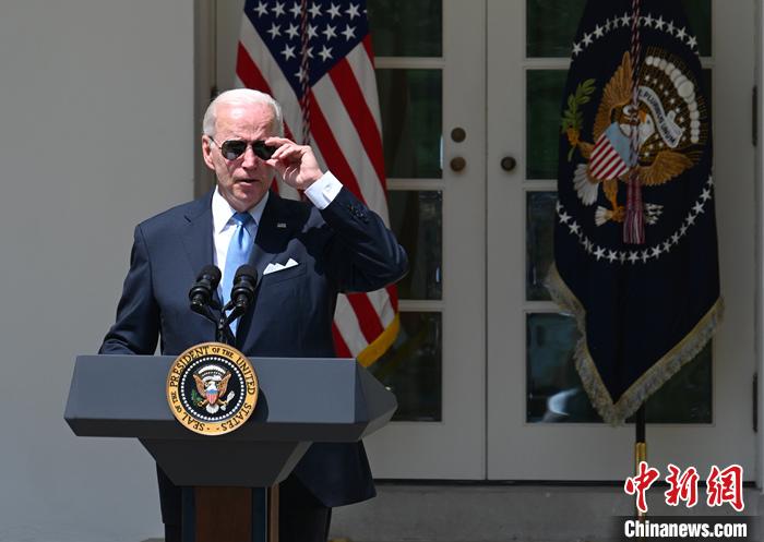 資料圖：美國總統(tǒng)拜登。