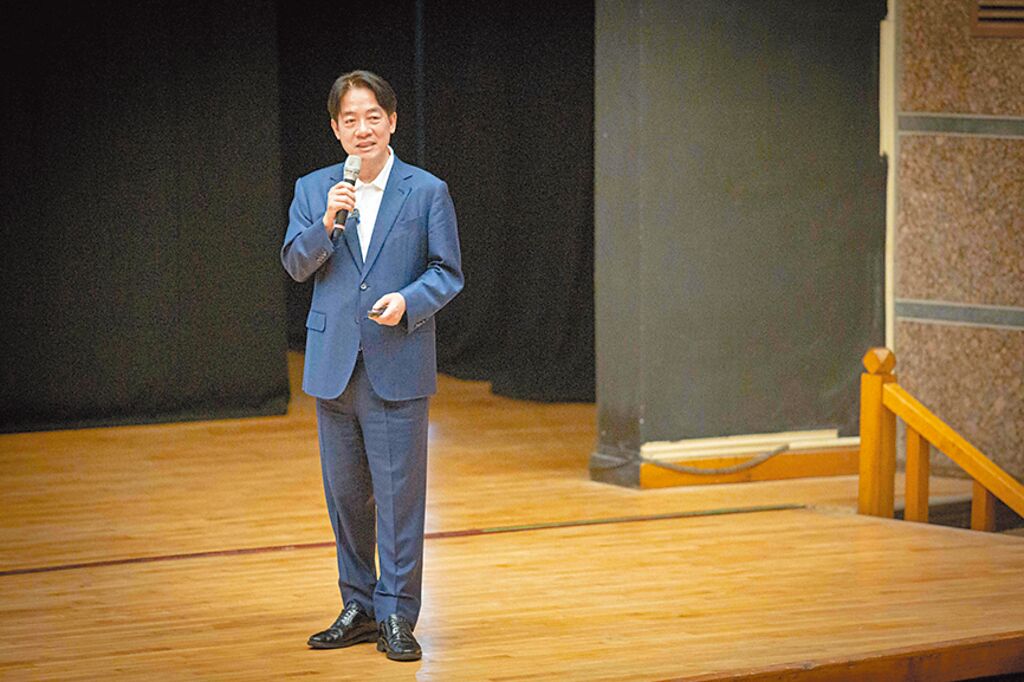 賴清德。臺灣“中時新聞網(wǎng)”資料圖