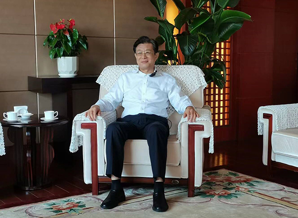 中國人民對外友好協(xié)會副會長李?？Ｖ袊嗣駥ν庥押脜f(xié)會供圖