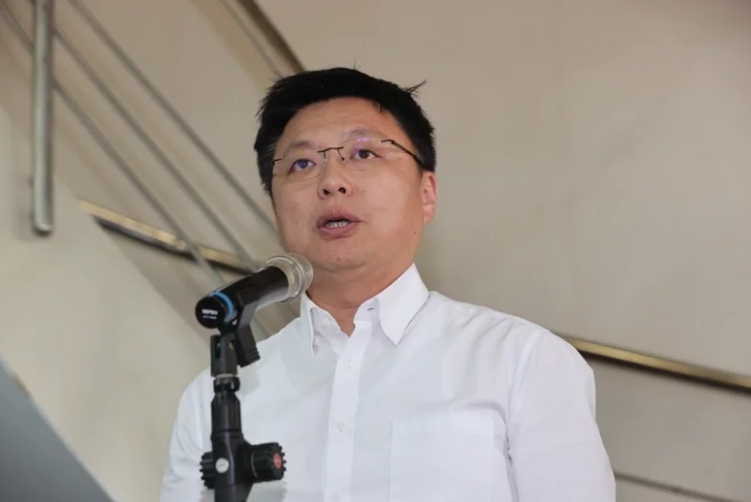 圖為趙天麟。圖片來源：臺灣《聯(lián)合報》劉學圣攝。