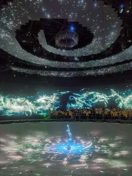 　　《天釀》演出場景。本報記者常雯宜攝