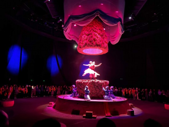 　　《天釀》演出場景。本報記者劉書文攝