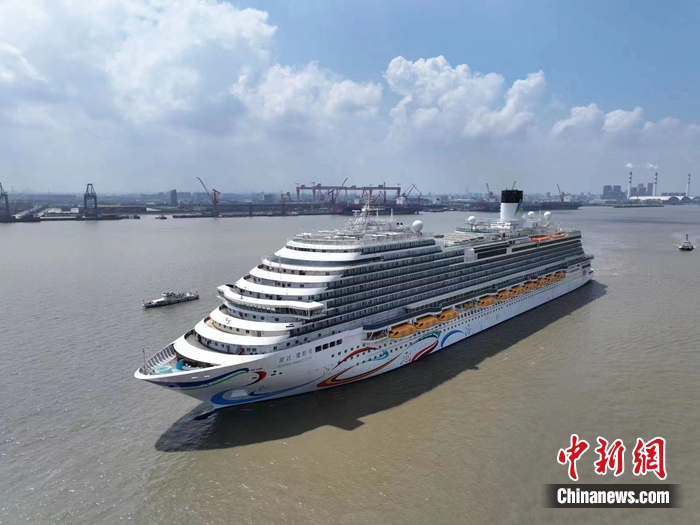 外高橋造船供圖。