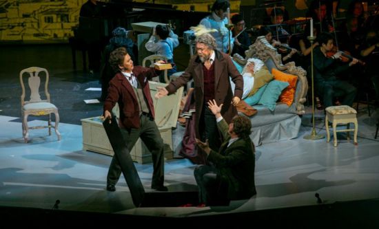 圖為《賈尼·斯基基》劇照。（中國國家大劇院供圖）