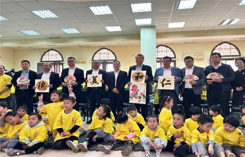 圖為2023“中華文化大樂園—埃及開羅營”閉幕式活動(dòng)現(xiàn)場。主辦方供圖