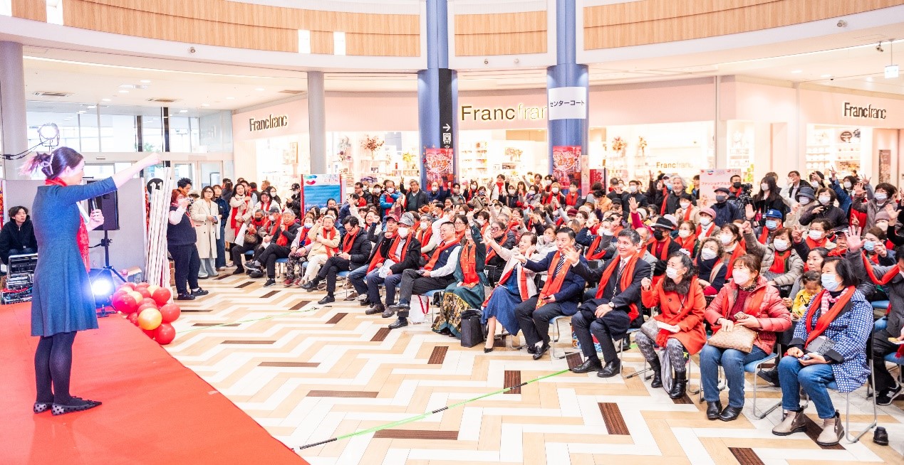 活動(dòng)現(xiàn)場。中國駐大阪旅游辦事處供圖