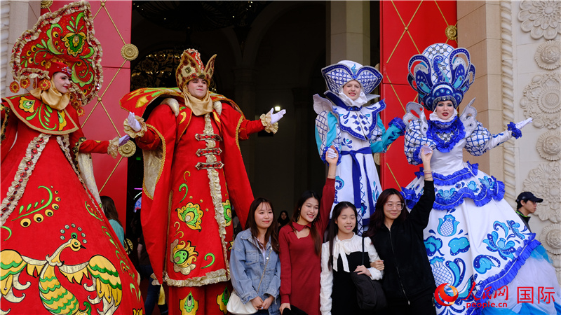 北京展覽館舉辦首屆俄羅斯“謝肉節(jié)”慶?；顒?dòng)。人民網(wǎng) 褚夢(mèng)琦攝