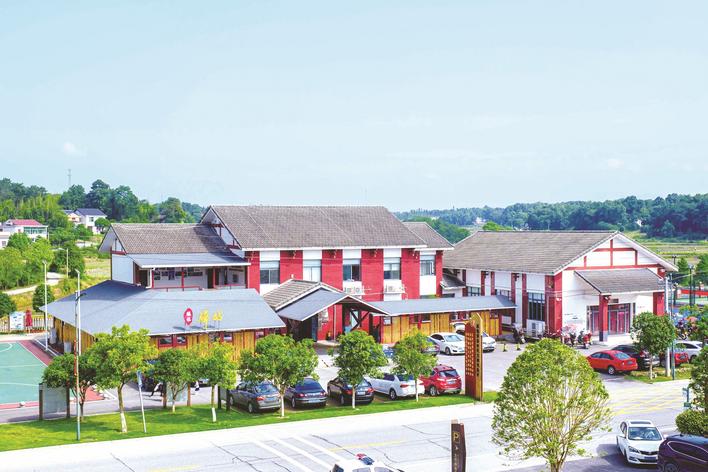 由文化站升級(jí)改造而成的“福臨驛站”，可提供度假、研學(xué)、會(huì)議、拓展、愛(ài)國(guó)主義教育等各類(lèi)旅游線路，供游客自主選擇。 長(zhǎng)沙縣供圖