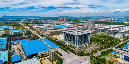 寧鄉(xiāng)高新區(qū)鳥瞰。鄧建春攝