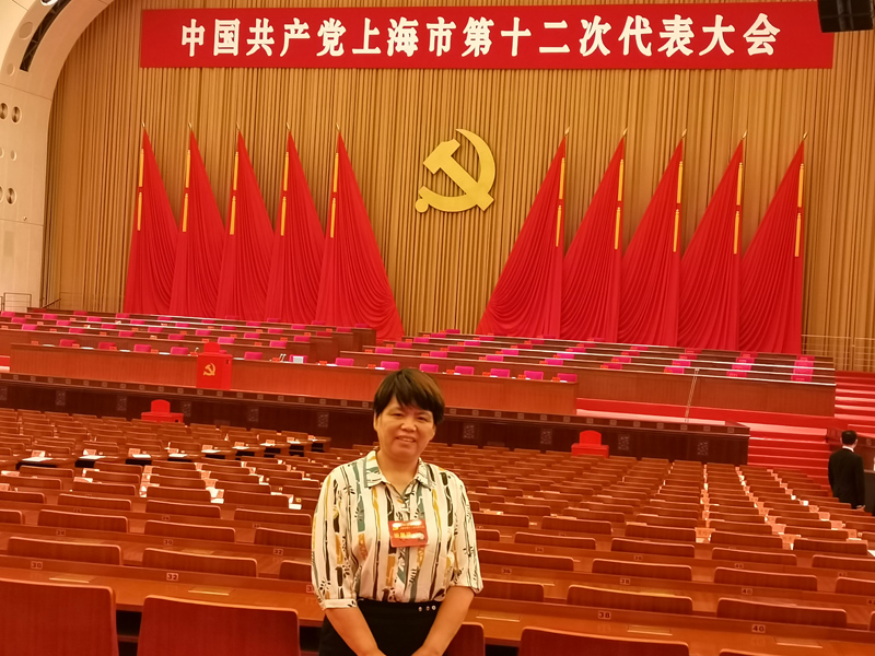 黨代表施鳳。受訪者供圖