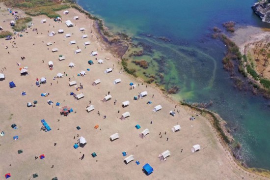 連云港劉志洲山體育公園。陳涵瑜攝