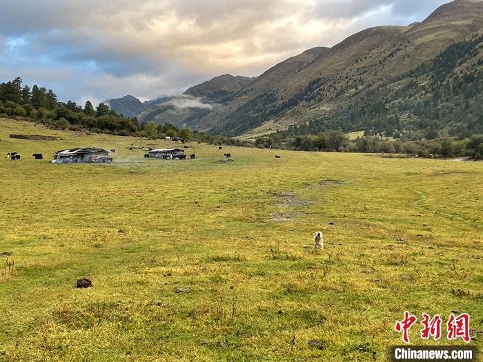 圖為9月27日新沾牧場(chǎng)的早晨景色。 <a target='_blank' href='/'><p  align=