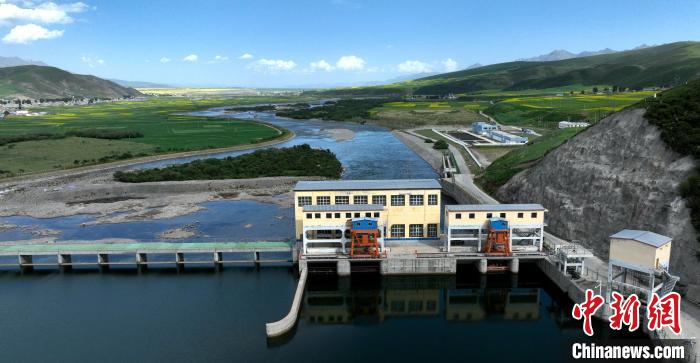 圖為引大濟(jì)湟調(diào)水總干渠的樞紐。(資料圖) 青海省水利廳 供圖