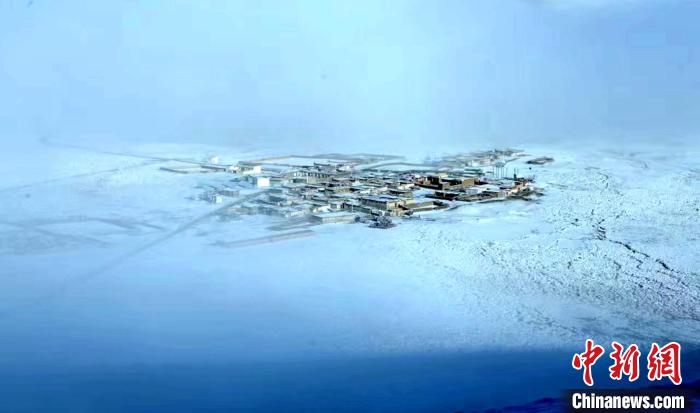 圖為普瑪江塘鄉(xiāng)冬季村景?！±丝ㄗ涌h網(wǎng)信辦供圖