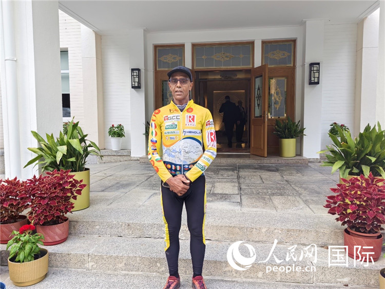 9月6日，卡里姆·穆斯塔在摩洛哥駐華大使官邸。人民網(wǎng)記者 王晶攝