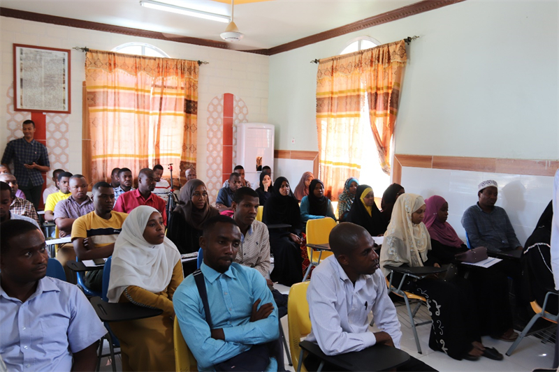 培訓(xùn)現(xiàn)場。專家組供圖