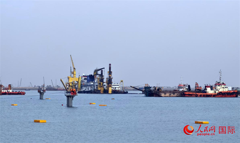 祖拜爾海底隧道施工場(chǎng)景。人民網(wǎng)記者管克江攝