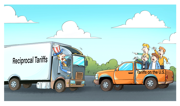 漫畫作者：譚希光（人民網(wǎng)版權(quán)圖片，未經(jīng)授權(quán)請勿轉(zhuǎn)載。）