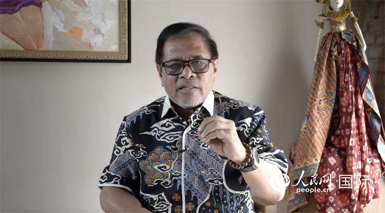 5月14日，印度尼西亞大使周浩黎接受人民網(wǎng)專訪。人民網(wǎng) 王婧攝