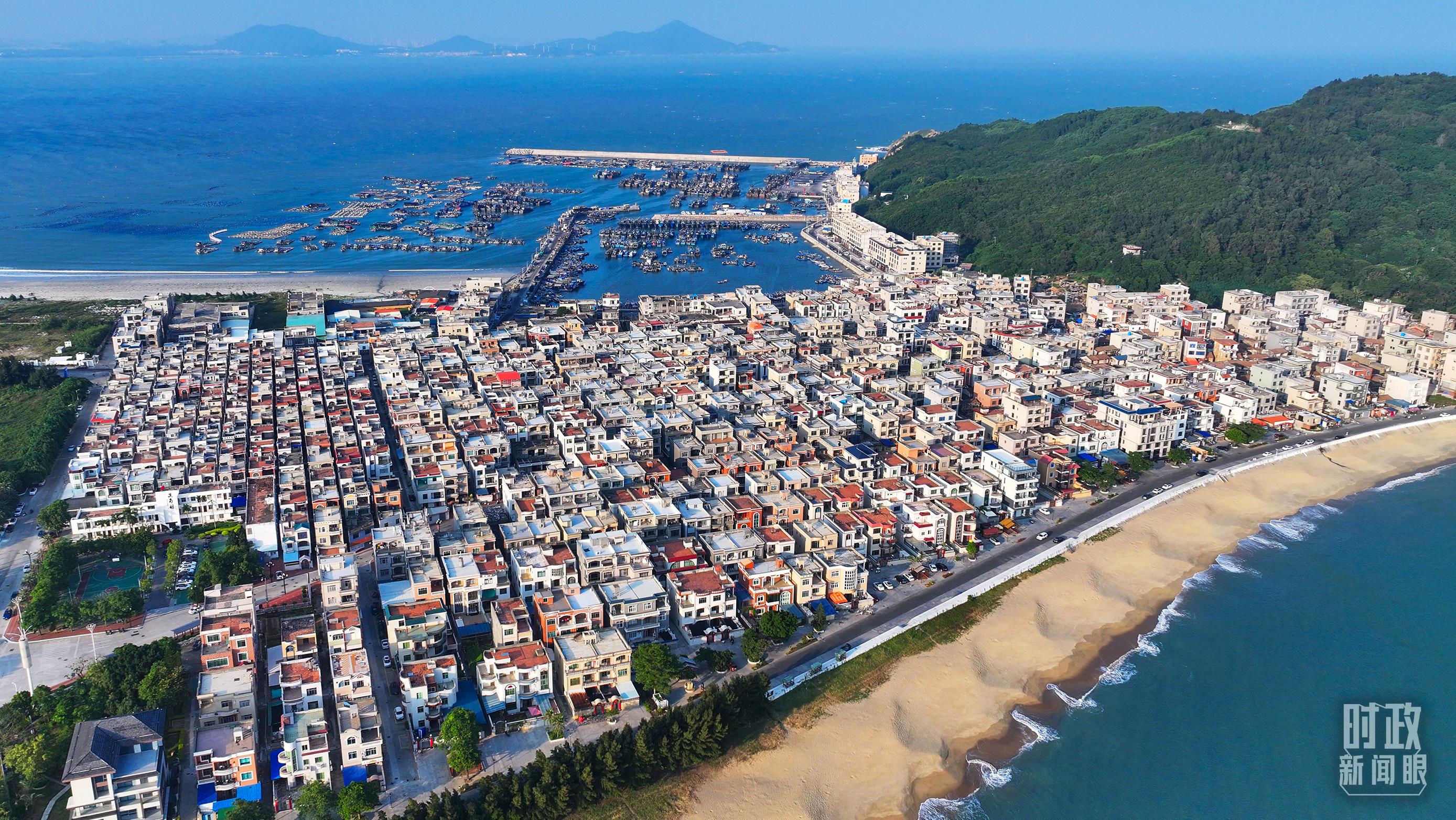 △澳角村。（總臺記者李鵬沖拍攝）