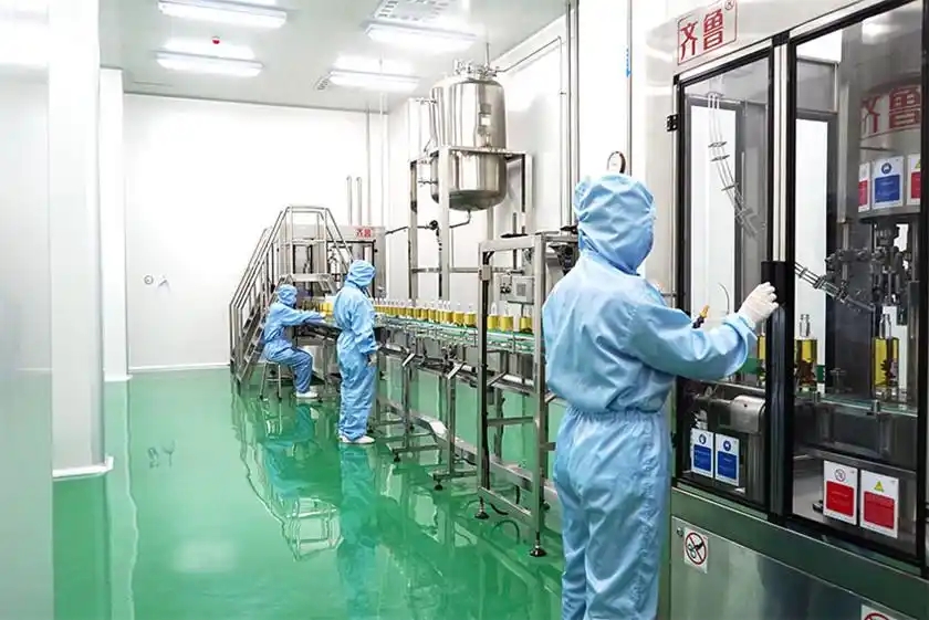 吉林省鹿產(chǎn)品生產(chǎn)車間。