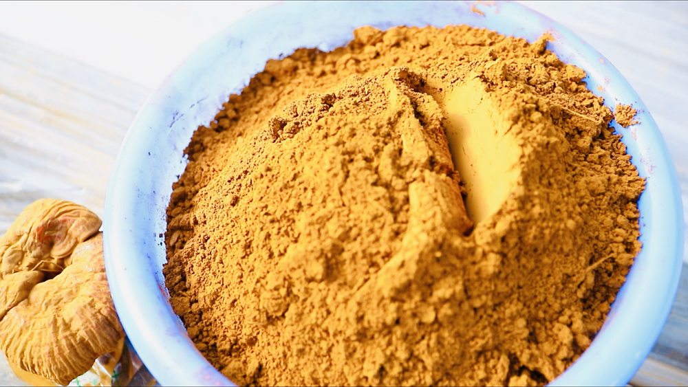 靈芝孢子粉。