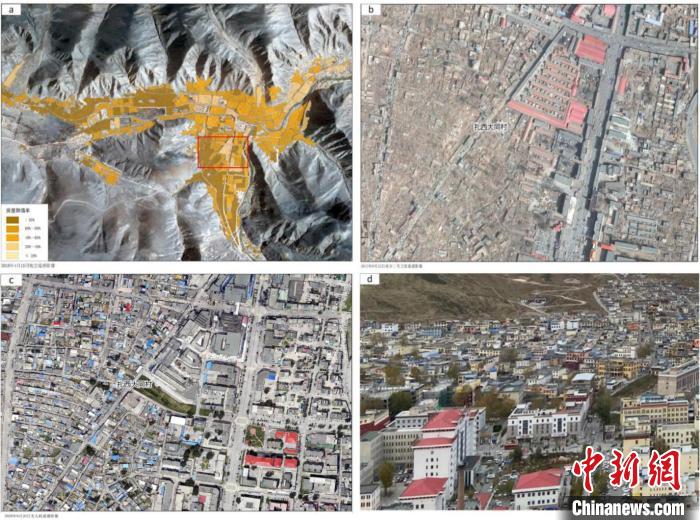 災后重建區(qū)群眾住房條件得到根本性改善監(jiān)測結果。中科院空天院 供圖