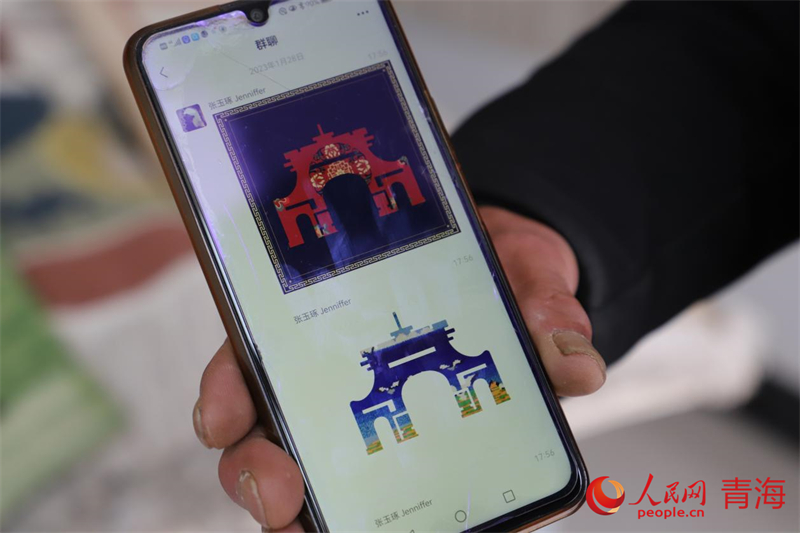 清華大學(xué)定制圖案。人民網(wǎng) 況玉攝