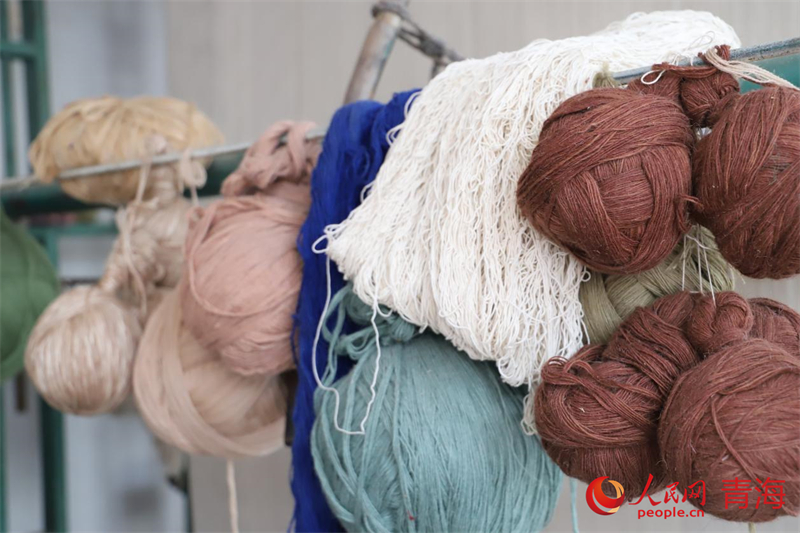羊毛線團。人民網(wǎng) 況玉攝