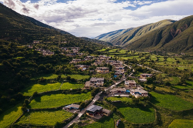 道孚民居。主辦方供圖