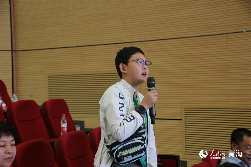 互動提問環(huán)節(jié)。人民網(wǎng) 陳明菊攝