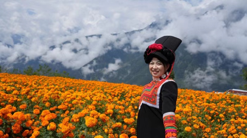 瀘定正以其獨特的魅力，吸引著各地游客。瀘定縣委宣傳部供圖