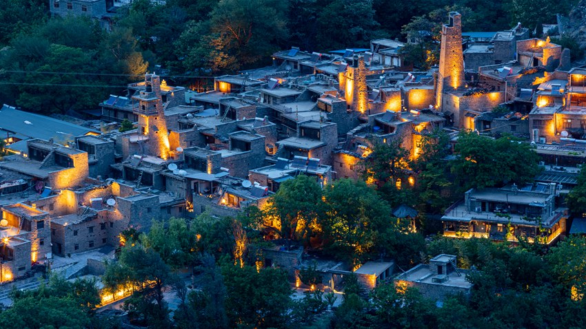 四川省阿壩州理縣桃坪村。四川省文旅廳供圖