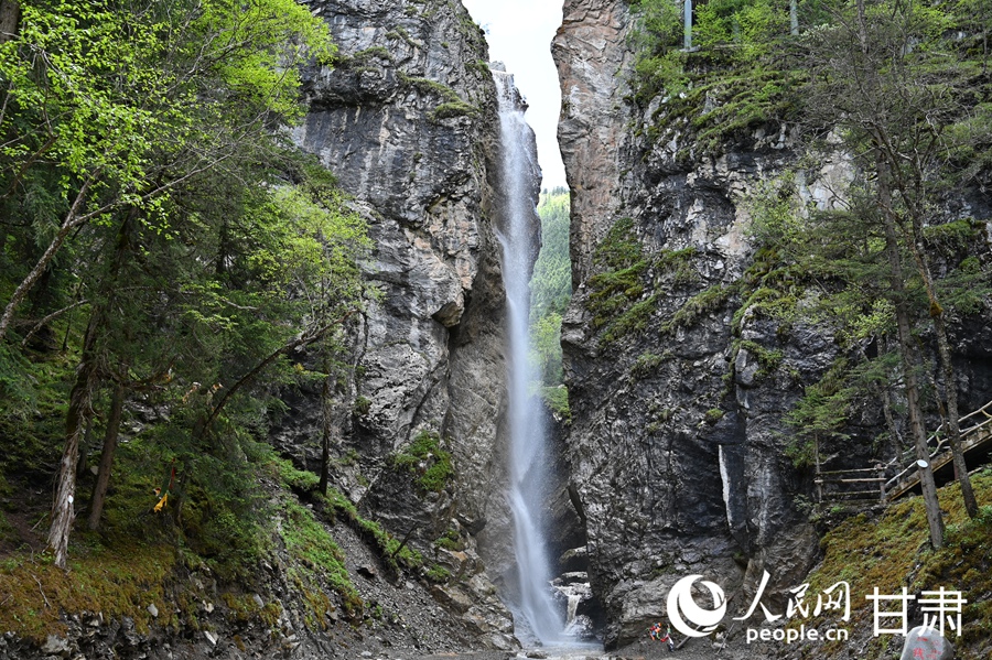 卓尼大峪溝：山雄石奇 水麗林秀