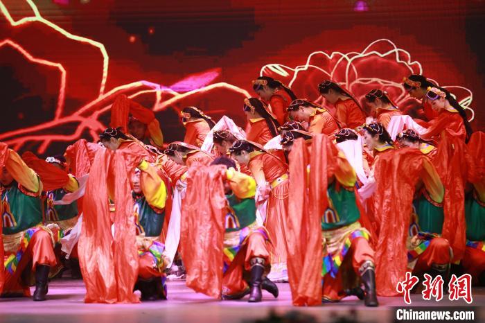 圖為農(nóng)行西藏分行演出現(xiàn)場?！∞r(nóng)行西藏分行 供圖