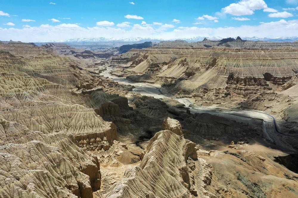 航拍土林。旦真攝