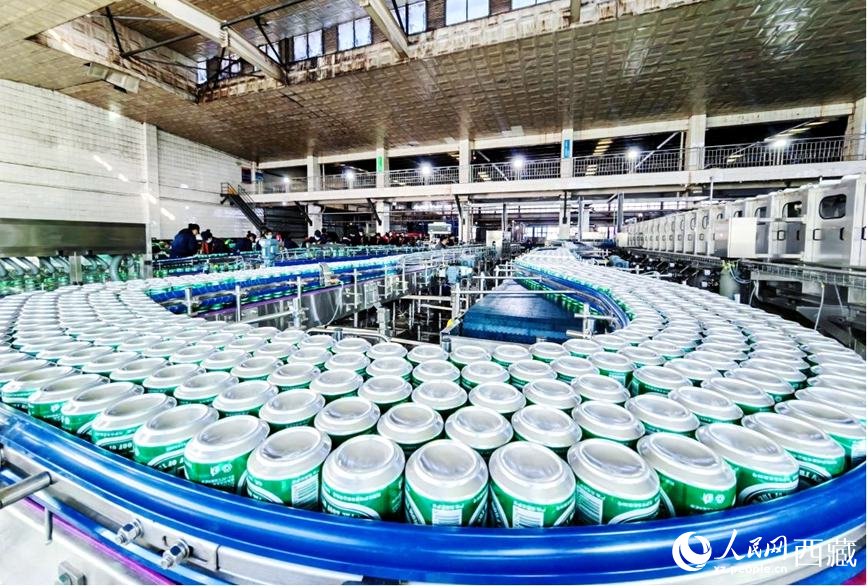 全新升級(jí)的生產(chǎn)線投入使用。人民網(wǎng) 李海霞攝