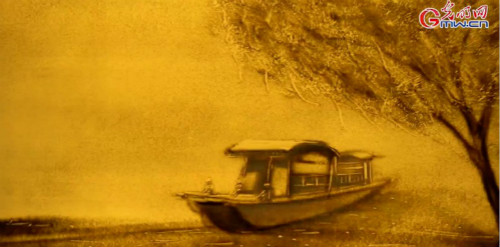 【沙畫】風(fēng)好正揚(yáng)帆，起航新時(shí)代