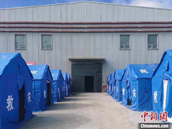 那曲火車站集中健康監(jiān)測點?！≈袊F路青藏集團有限公司拉薩車務段 供圖